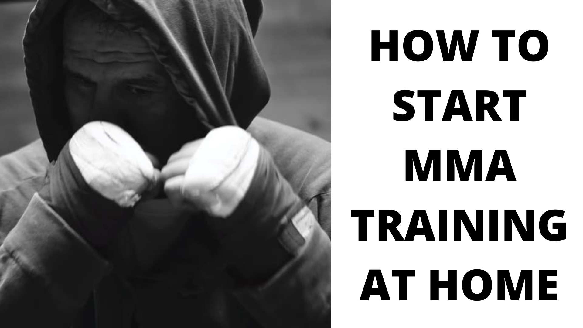 how to start mma training at home